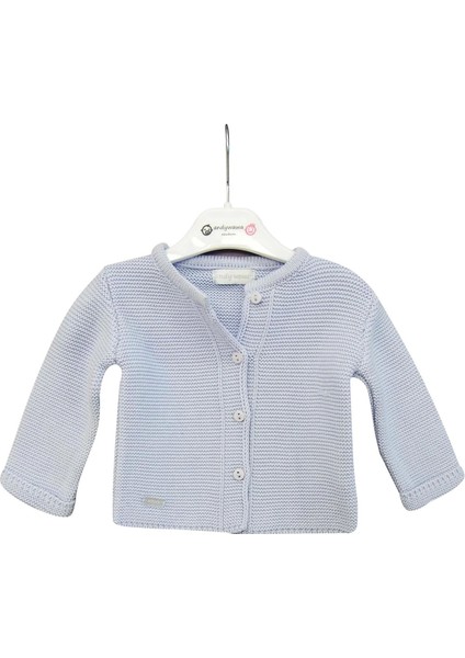 Andywawa AC24333 Basic Bebe Ceket Blue