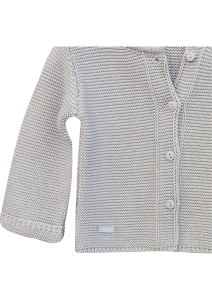 Andywawa AC24333 Basic Bebe Ceket Grey Melange modelleri