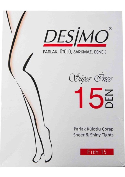 15DEN 57TEN Parlak Fit 2Li 3 Numara