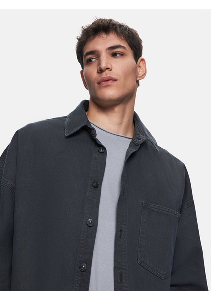 Erkek Wıllo Oversıze Jean Gömlek indirimleri