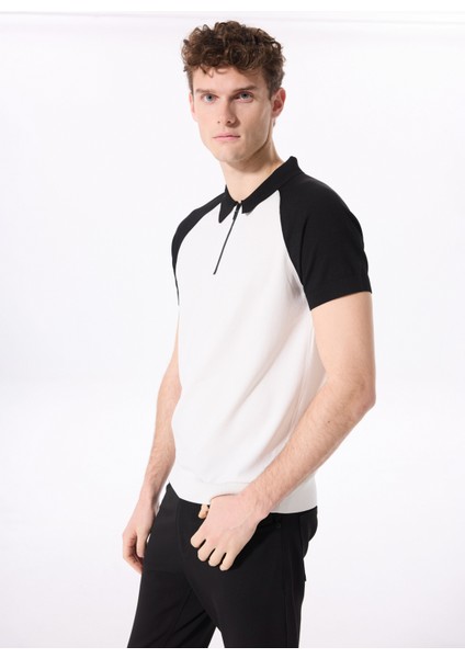 Beyaz Erkek Polo Yaka Basic Kazak F5SM-KZK 2073 fiyatları