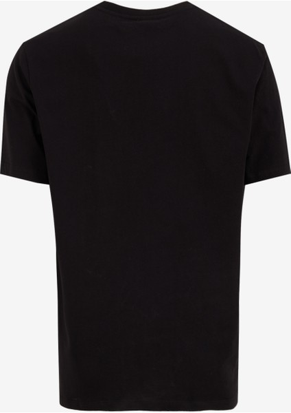 D5SM-TST3750 Siyah Bisiklet Yaka Relaxed Fit Baskılı T-Shirt indirimleri