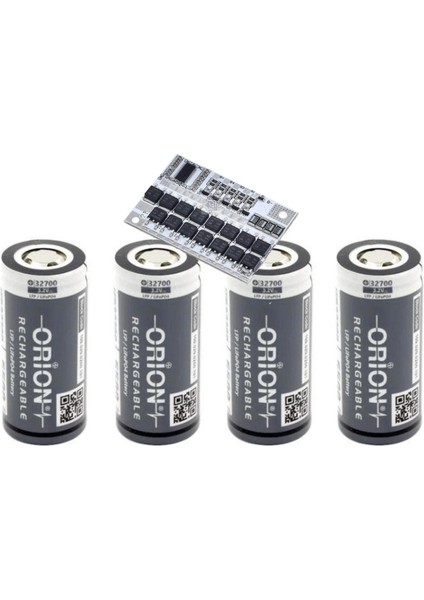 4 Adet Orion Lifepo Pil VE4S 80 Amper (100 Amper Anlık) Bms.