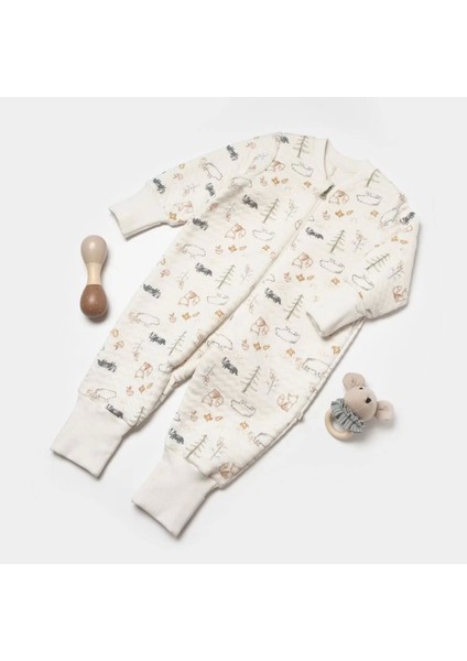 Wild Forest Bebek Uyku Tulumu Mustard