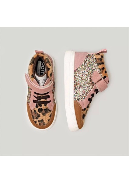 Shine Çocuk Ayakkabı Leopar