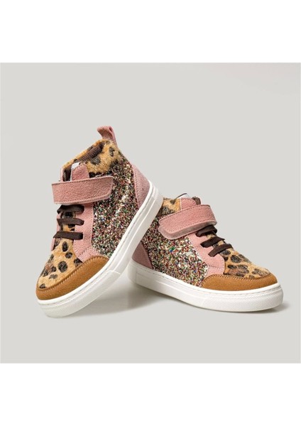 Shine Çocuk Ayakkabı Leopar