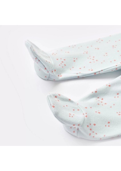 Pretty Ears Bunny Patikli Pantolon Mint