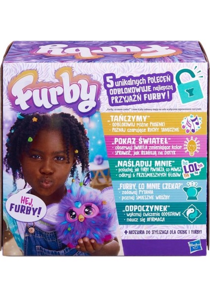 Nessiworld F6743 Furby Mor Interaktif Peluş