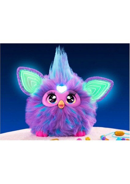 Nessiworld F6743 Furby Mor Interaktif Peluş