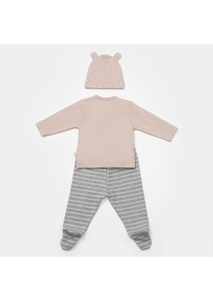 Adventure Bear 3'lü Set Latte Grimelanj