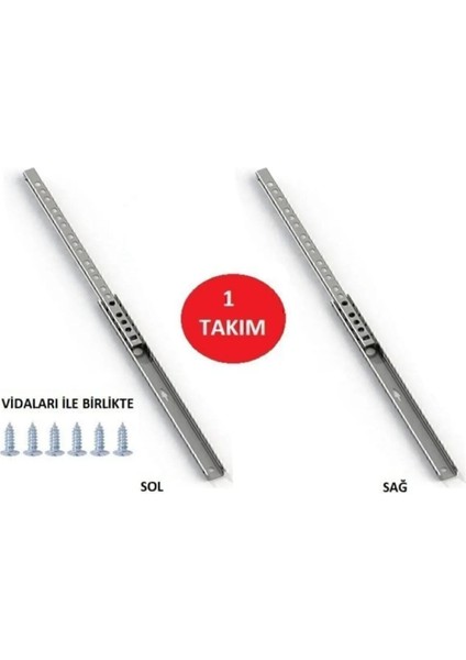 Teleskobik Bilyeli Ray 17*310