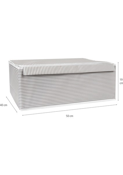 Bsdhome Baza Altı Düzenleyici Hurç Organizer Çok Amaçlı Kutu - Baza 50 x 40 x 19 cm fiyatları