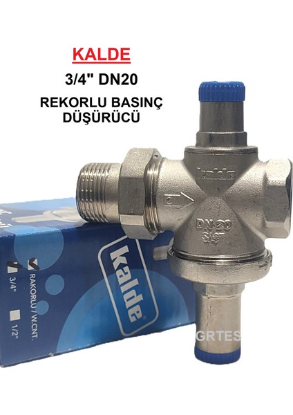 3/4" DN20 Rekorlu Su Basınç Düşürücü - Pressure Reducing Valves
