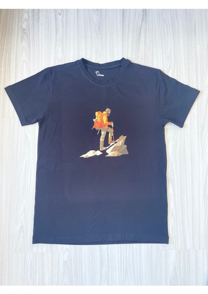 Pamuklu Interlock Baskılı T-Shirt