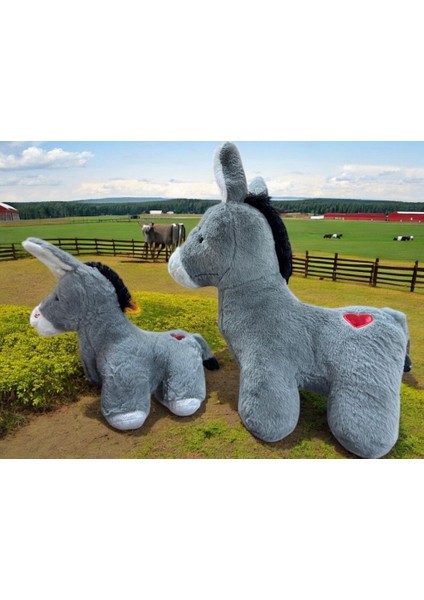 Koca Kulaklı Sevimli Peluş Eşek 35cm