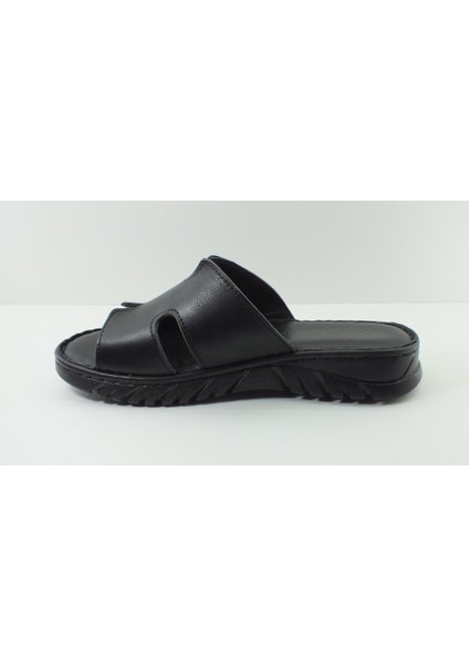 22357 Kadın Hakiki Deri Comfort Terlik Siyah fırsatları
