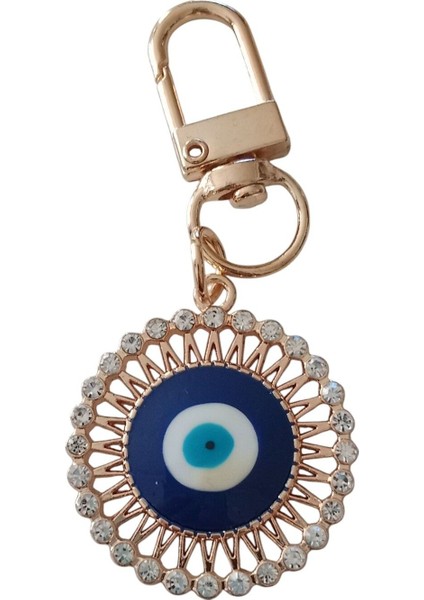 Taşlı Nazar Boncuğu Çanta Charmı fiyatları