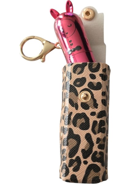 Çanta Charm-Leopar Ruj Çantası fiyatları