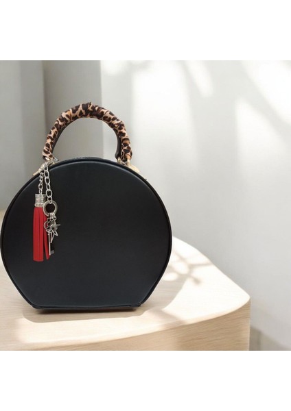 Deri Püskül ve Metal Çanta Charmı&anahtarlık(2'li Set) fiyatları