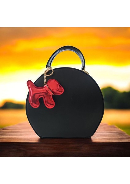 Metalik Renk Köpek Deri Çanta Charm(Bag Charm) fiyatları