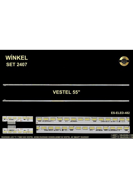 LCD LED 2407 2 Cubuk