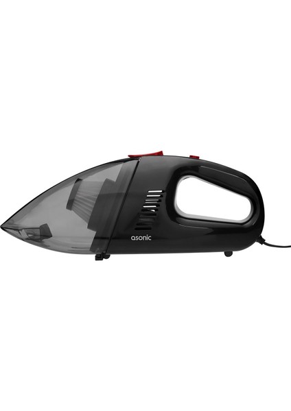 S2024 Siyah 80W 2000PA Emiş Islak ve Kuru Ful Bakır Araç Içi El Süpürgesi