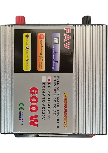 Inverter 600 Watt 24 Volt Modifiye -Fav
