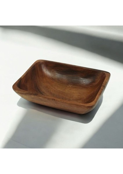 Masif Ahşap Servis Kasesi–salata, Peynir ve Atıştırmalık SUNUMU-18X13X5CM modelleri