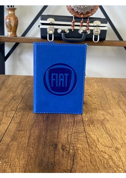Fiat Deri Dikişli Araç Ruhsat Kılıfı Kabı Ruhsatlık Ruhsat Koruyucu fiyatları