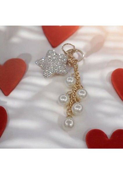 Incili Yıldız Çanta Charmı&anahtarlık(2'li Set) fiyatları