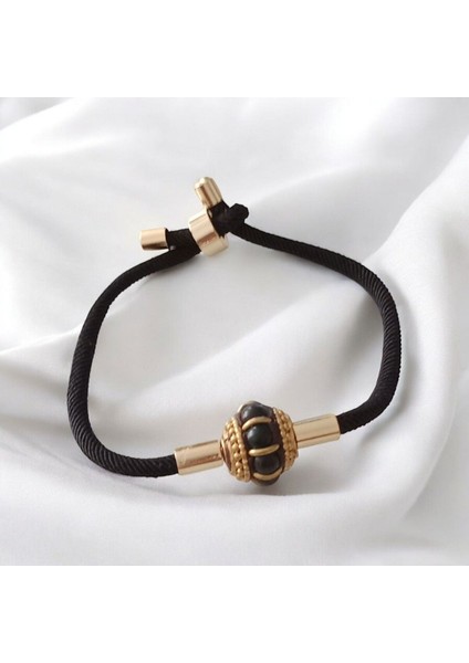 El Yapımı Tibet Boncuğu Asansör Kapama Bileklik