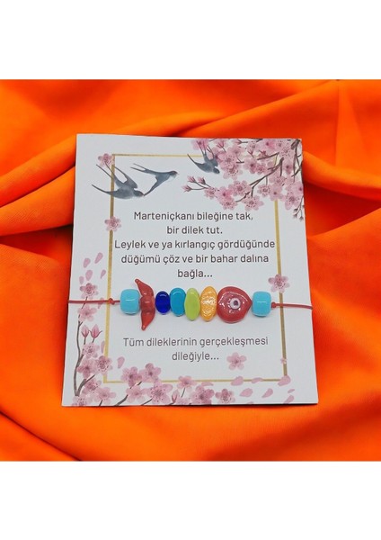 Marteniçka Dilek Bilekliği(Cam Murano Balık ) fiyatları