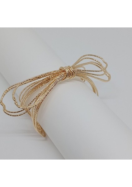 Altıın Kaplama '' Fiyonk '' Figürlü Bileklik fiyatları