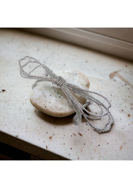 Gümüş Kaplama '' Fiyonk '' Figürlü Bileklik