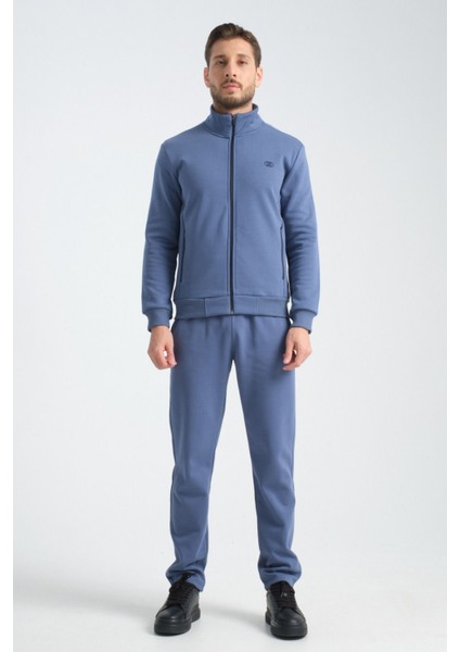 Indigo Kışlık Erkek Eşofman Takımı Thermosoft Teknolojisi Içi Kuzu Görünümlü Regular Kalıp fırsatları