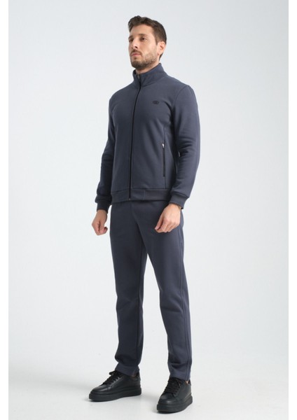 Duman Gri Kışlık Erkek Eşofman Takımı Thermosoft Teknolojisi Içi Kuzu Görünümlü Regular Kalıp fiyatları