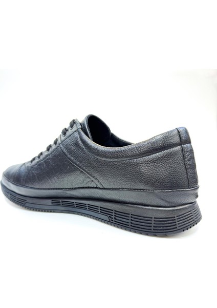 Büyük Numara Siyah Hakiki Deri Kaymaz Taban Kejıl Casual fiyatları