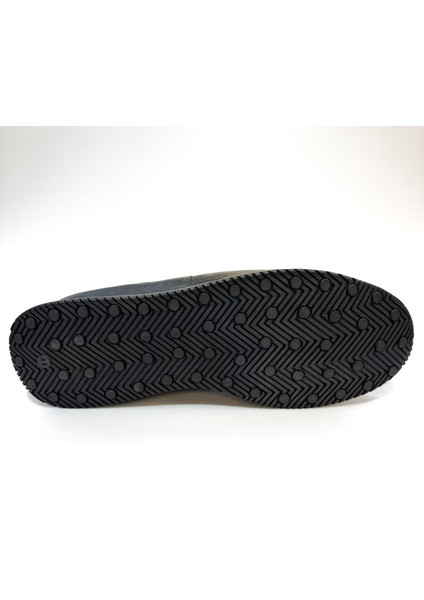 Büyük Numara Siyah Hakiki Deri Kaymaz Taban Kejıl Casual modelleri