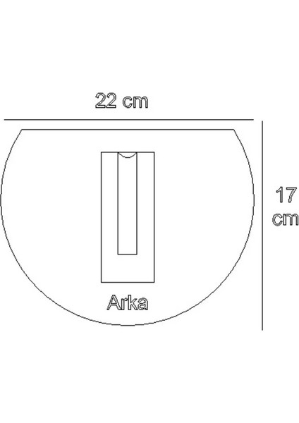 3 Lü Dekoratif Ahşap Duvar Çiçeklik