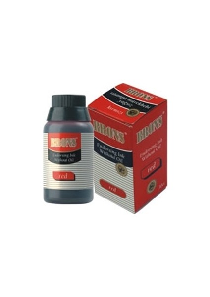 Istampa Mürekkebi Yağlı Kırmızı 30 cc - 2 Adet