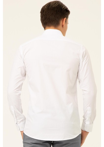 Slim Fit Erkek Klasik Gömlek fırsatları