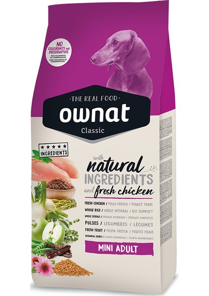 1,5 kg Tavuklu Classic Mini Adult Köpek Maması