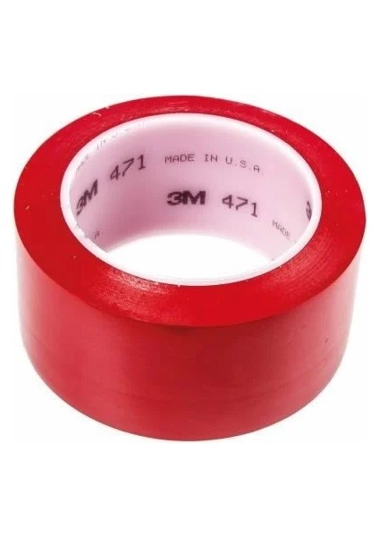 471 Vinil Yer İşaretleme Bandı Kırmızı 50 mmX33M fiyatları