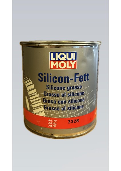 Lıquı Moly Silicon-Fett (Silikon Yağlayıcı Gres) Metal KUTU1KG