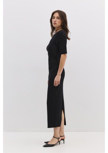 Basic Midi Elbise