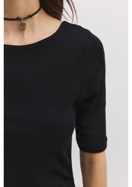 Basic Midi Elbise