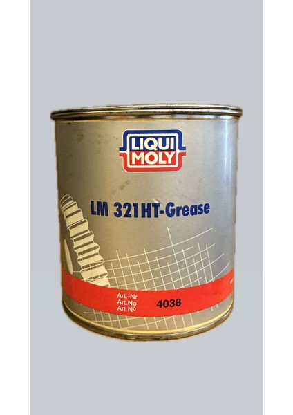 Lıquı Moly Lm 321HT-GREASE (Yüksek Sıcaklık Gresi) Metal Kutu 1kg
