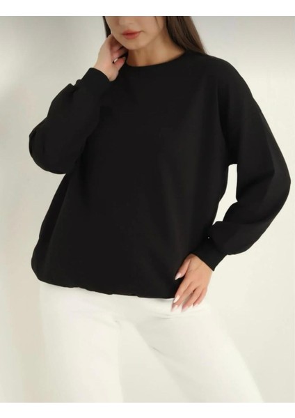 Kadın Kısa Sweatshirt