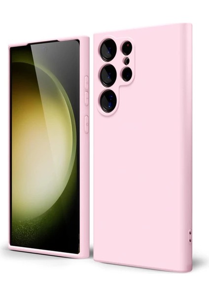 Samsung Galaxy S25 Ultra Uyumlu Kılıf Içi Kadife 3D Kamera Korumalı Darbe Emici Elden Kaymaz Soft Silikon Kılıf