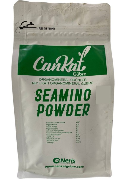 Seamino Powder, Deniz Yosunu (Alg) İçerikli Organo-Mineralli Gübre